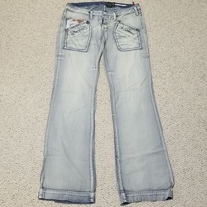 Buffalo, Lightweight Light Blue Jeans, Size 29